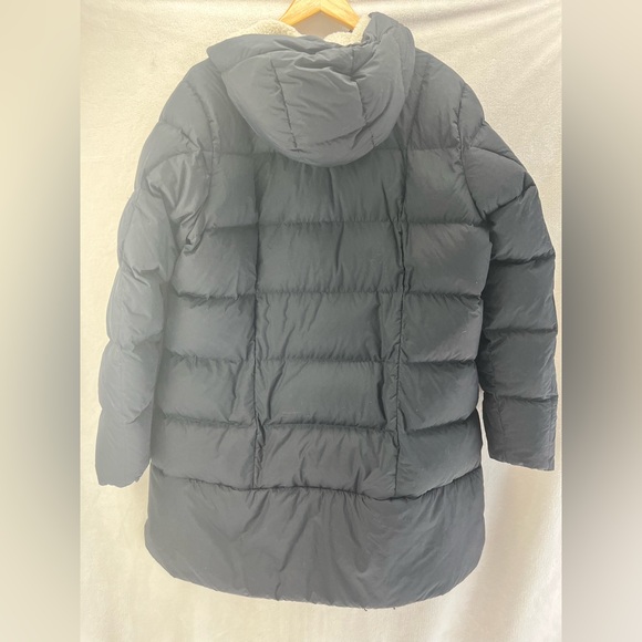 REI Co-op Jacket Women's XL Norseland Insulated 650 DOWN Parka 2.0 Black EUC - Picture 7 of 10